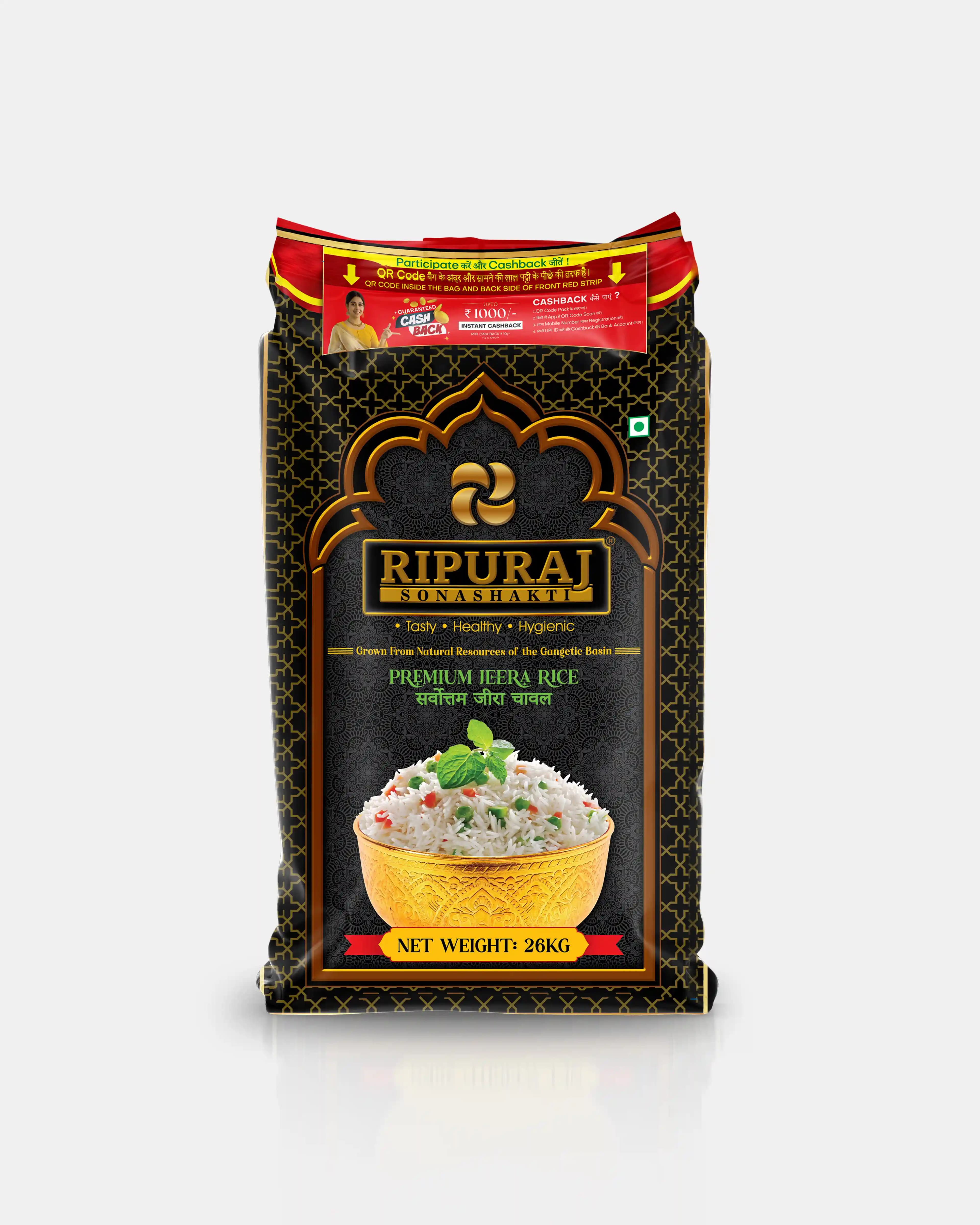 Ripuraj Sonashakti Premium Jeera Parboiled Rice