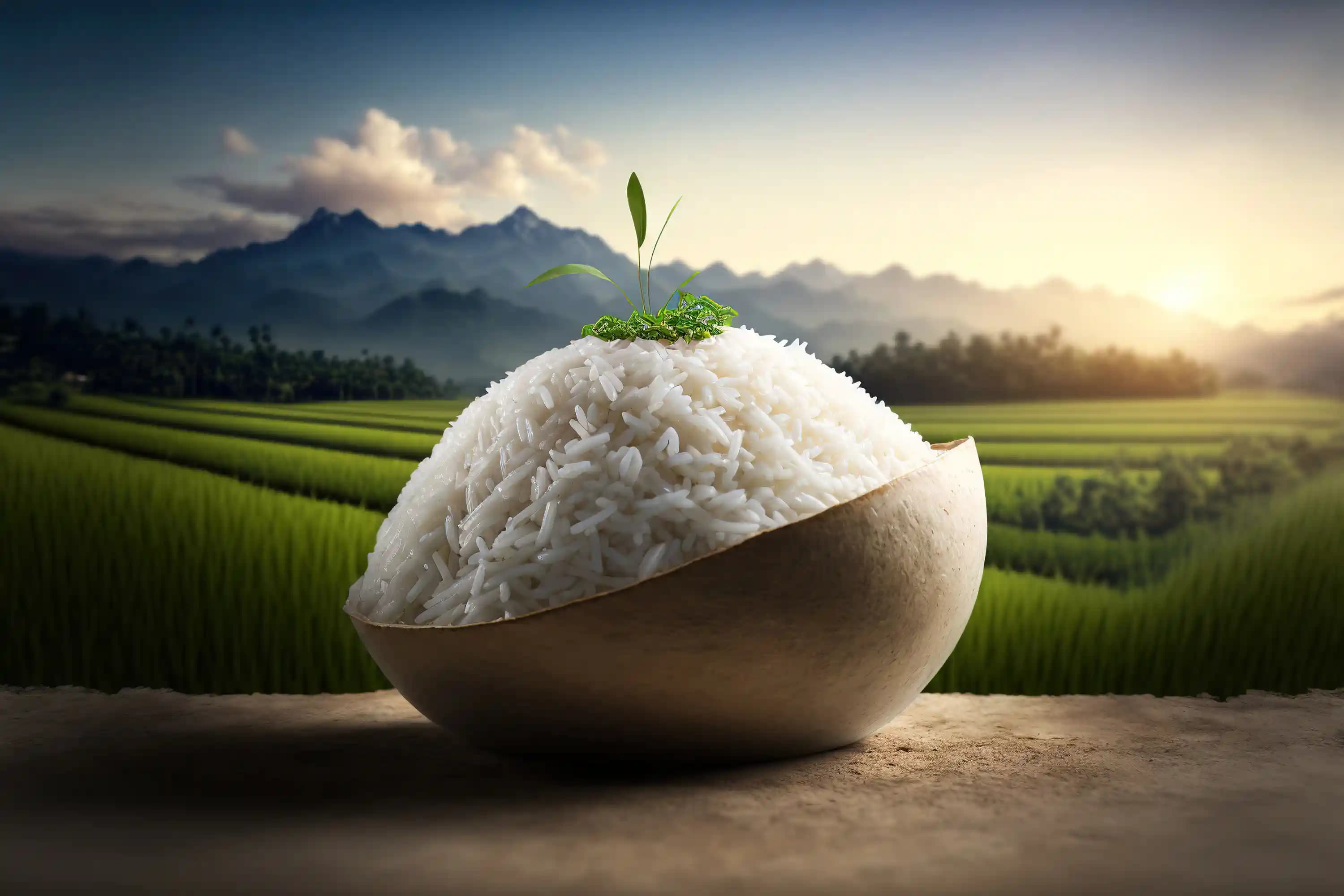 Rice growing sustainably in Bihar